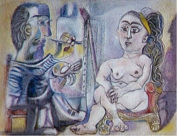  modelo - El artista y su modelo L artista et son modele 7 1963 cubista Pablo Picasso